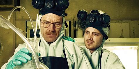 Breaking Bad Bryan Cranston Aaron Paul Learned To Make Meth For The Show