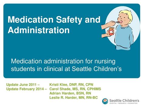 Ppt Medication Safety And Administration Powerpoint Presentation