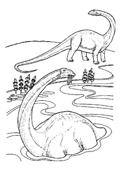 Here at kids activities blog, we love dinosaur coloring pages to keep our kids engaged and active so we've created an entire collection for you. Brachiosaurus coloring pages - Hellokids.com