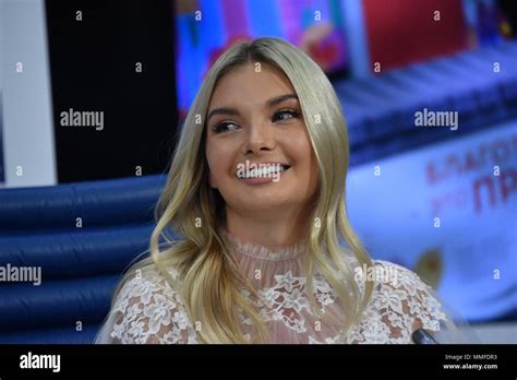 april 6 2018 russia moscow news conference on holding the 2018 miss russia beauty