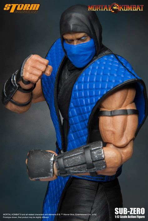 The following were copied directly from this source. 1:12 Mortal Kombat - SUB ZERO (Klassic) - Storm Collectibles