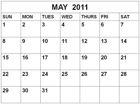 Month Of May Calendar Calendar Template 2022