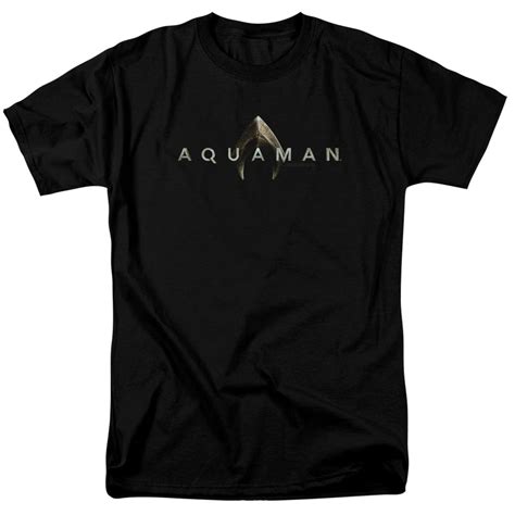 aquaman movie logo short sleeve shirt xxxx large