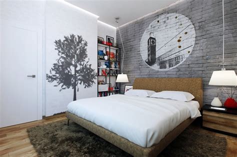 Contemporary Modern Wall Decor For Bedroom Design Pics
