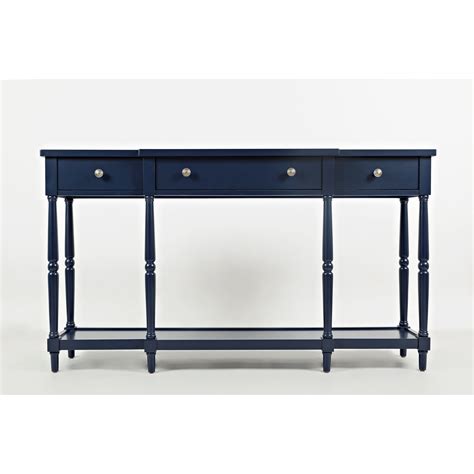 Navy Blue Console Table With Storage Navy Is The Darkest Blue And In