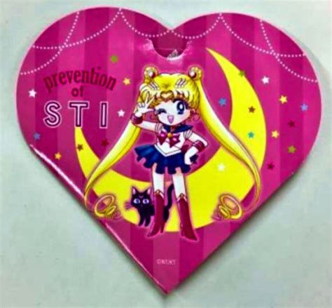 In The Name Of The Moon Free Sailor Moon Condoms Distributed By The