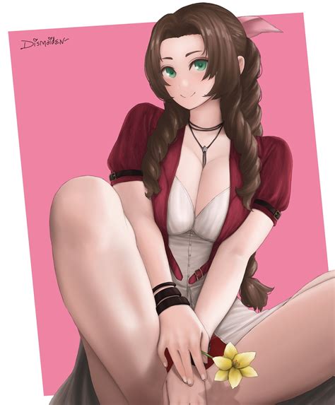 Rule 34 1girls Aerith Gainsborough Cleavage Convenient Censoring