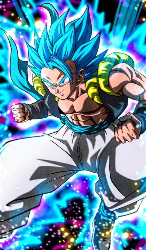 Once combined, they form gogeta on of dragon ball's most powerful personas. Gogeta blue | Dragon ball artwork, Anime dragon ball super ...