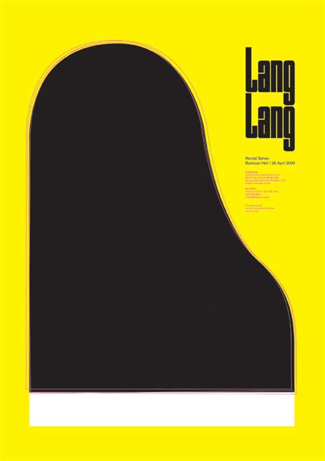 Barbican Poster Janice Man ~ Graphic Designer
