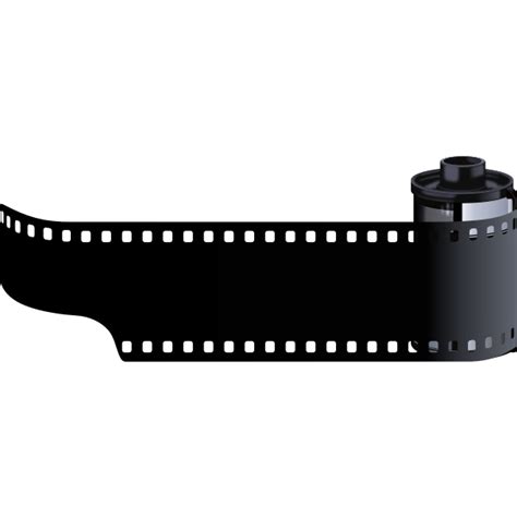 35mm Camera Film Roll Vector Drawing Free Svg