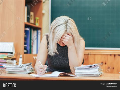 Difficult Work Teacher Image Photo Free Trial Bigstock