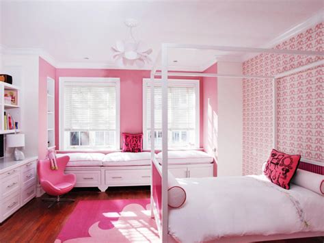 Pretty In Pink Girls Rooms Home Remodeling Ideas For Basements