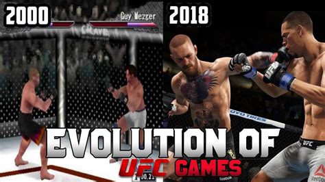 Graphical Evolution Of Ufc Games 2000 2018 Youtube