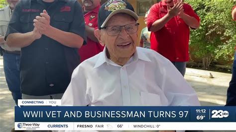 wwii veteran ray mish celebrates 97th birthday