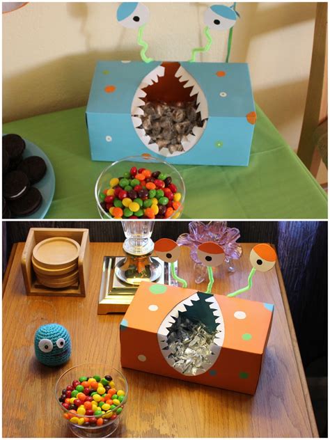 Each party decoration will enhance the ambiance of your event without costing you a ton of money in the process. Then You Become A Mom...: DIY Monster Birthday Party ...