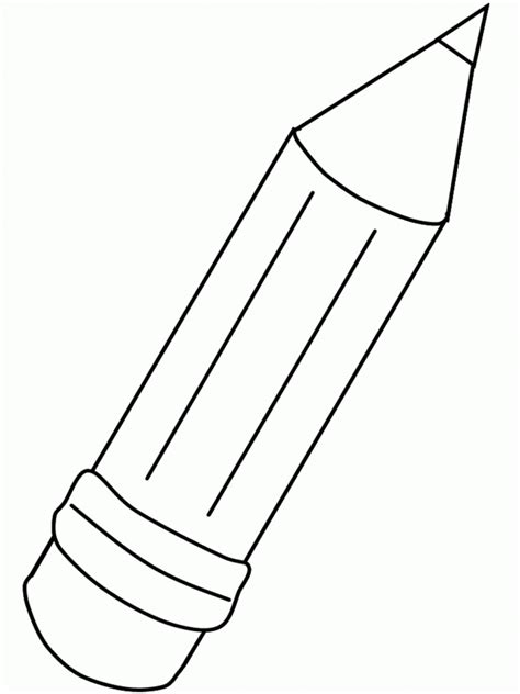 Pencil For Coloring Page