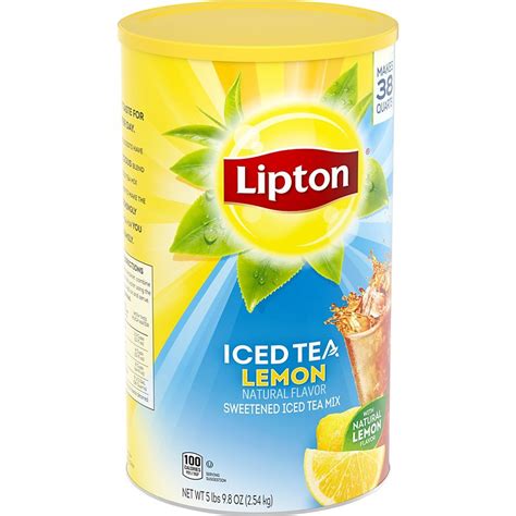 Lipton Lemon Iced Tea Mix Shop Tea At H E B