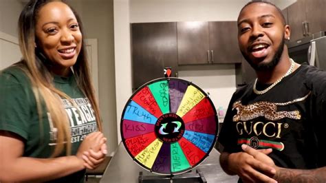 spin the mystery wheel challenge w girlfriend 1 spin 1 dare youtube