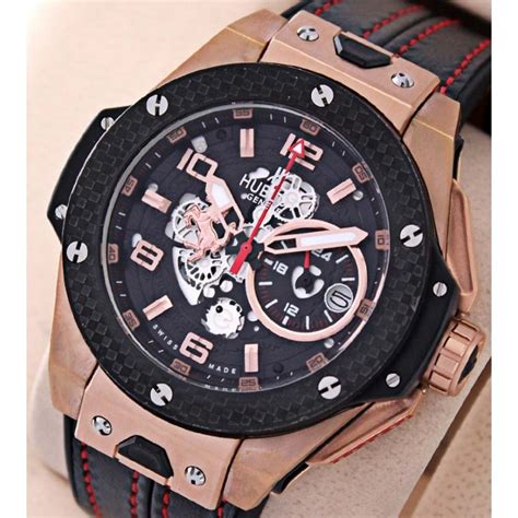 Часы spirit of big bang king gold blue. Buy Hublot Geneve Big Bang Ferrari Chronograph Watch ...