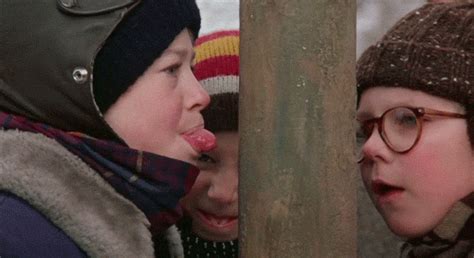 Ralphie S Friends Daring Poor Schwartz To Lick A Frozen Pole The Best