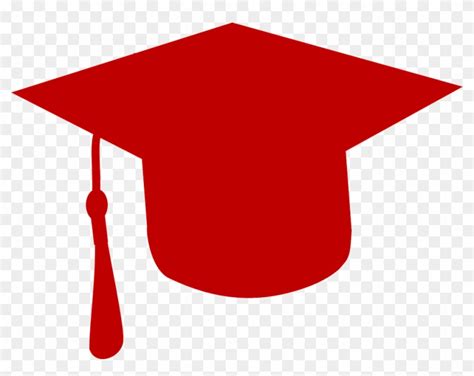 Red Graduation Cap Png