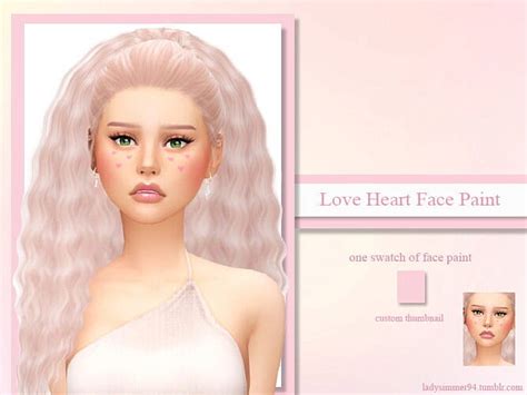 Sims 4 Face Paint Cc