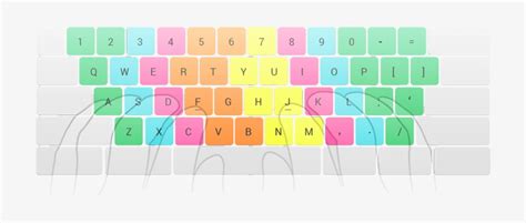 Colorful Keyboard Template Printable Printable Word Searches