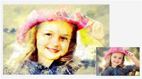 Download Realistic Oil Painting Art Photoshop Template Mock-Ups ...