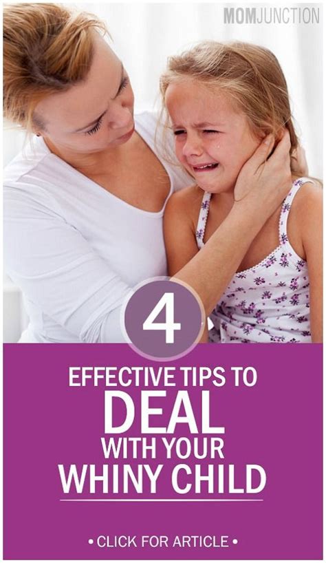 4 Effective Tips To Deal With Your Whiny Child With Images Kids