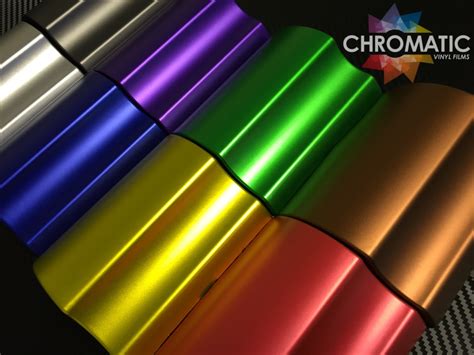 New Range Of Matte Chrome Vinyls Now In Stock Chromatic Vinyl Films
