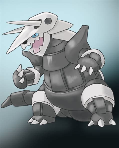 Learn How To Draw Aggron From Pokemon Pokemon Step By Step Drawing