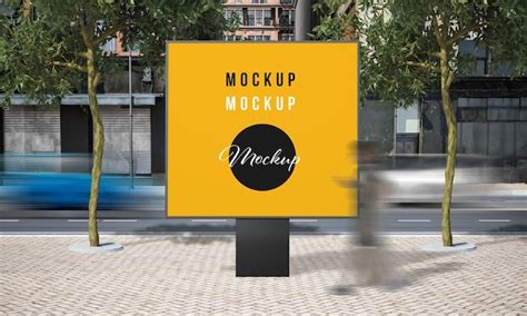 Square Billboard Mockup Psd 80 High Quality Free Psd Templates For