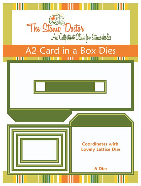 A2 Card In A Box Dies The Stamp Doctor