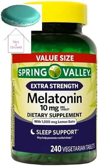 Spring Valley Extra Strength Melatonin Tablets Dietary