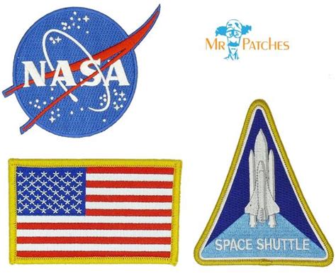 It was operated from 1981 to 2011 on a total of 135 missions during which two orbiters, challenger and columbia, were lost in accidents. Nasa Blue Logo USA Flag Nasa Space Shuttle Jacket DIY | Etsy