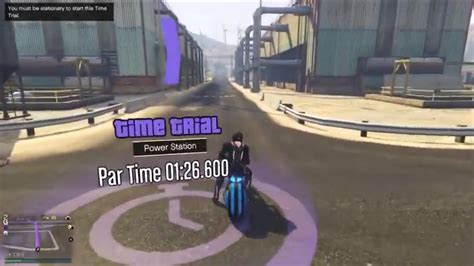 Gta 5 Time Trial Power Station Youtube
