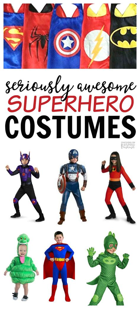 Seriously Awesome Superhero Costumes For Kids B Inspired Mama