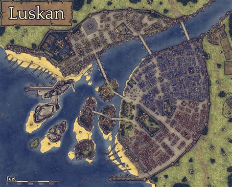 Luskan Old Version Inkarnate Create Fantasy Maps Online
