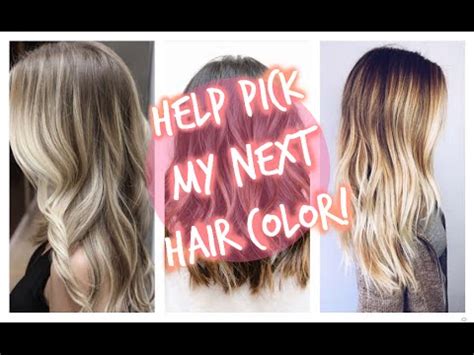 Keep in mind that you will probably need several applications to reach the desired tone, if so have patience, think that waiting will be worth it. WHAT COLOR SHOULD I DYE MY HAIR? - YouTube