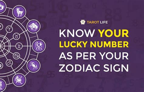 Numerology Here S Your Lucky Number In 2020 According To Your Zodiac Sign Tarot Life