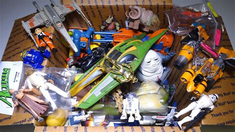 Whats In The Box Random Star Wars Toys Figures Vehicles And More