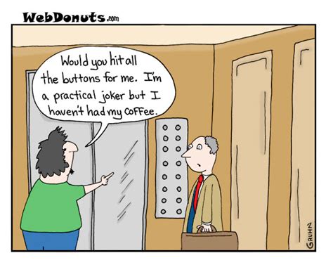 Practical Joke Cartoon Webdonuts Webcomics