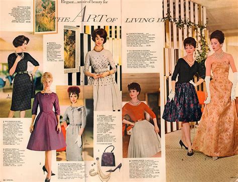 Lessons In Class The 1961 Spiegel Catalog Flashbak 1960s Fashion Vintage Fashion Women S