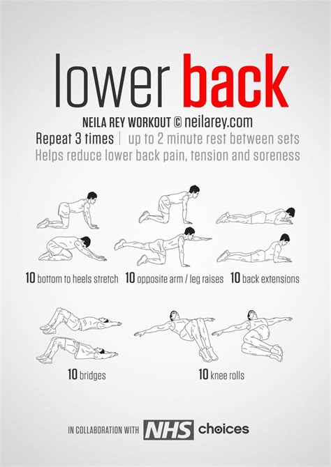 Nhs Lower Back Pain Exercises Pdf
