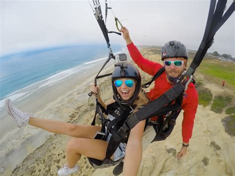 Why we can't predict what the paraglas will look like for the first time. Paragliding at Torrey Pines Gliderport in La Jolla • The ...