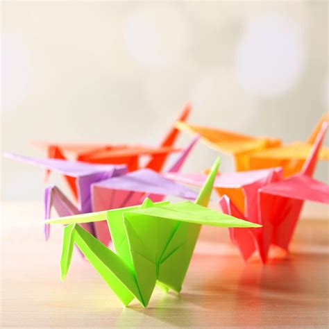 Making Origami Cranes To Donate Diytodonate