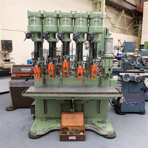 Herbert 6 Spindle Drilling & Tapping Machine