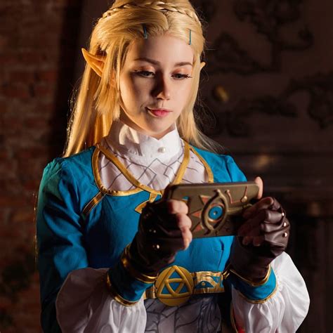 legend of zelda breath of the wild princess zelda cosplay by komori aipt