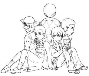 Stranger Things Coloring Pages - 1NZA.com