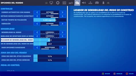 La Mejor Configuración De Botones Para Jugar Con Mando Fortnite